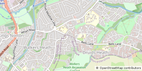 Map of Birmingham