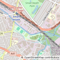 Map of Birmingham
