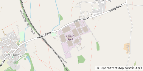 Map of Melton Mowbray