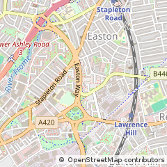Map of Bristol