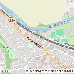 Map of Reading, Berkshire