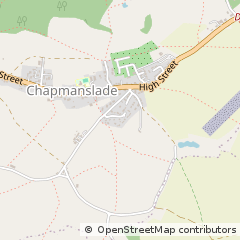 Map of Westbury, Wiltshire