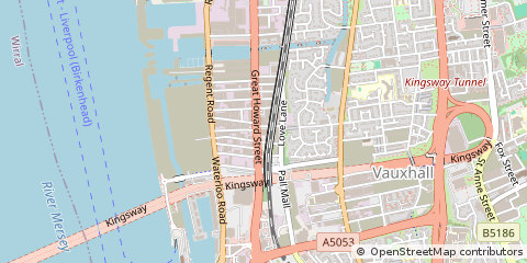 Map of Merseyside