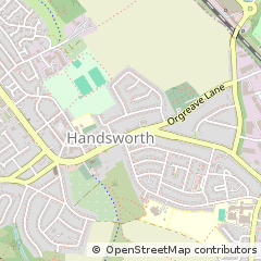 Map of Sheffield