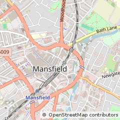 Map of Mansfield