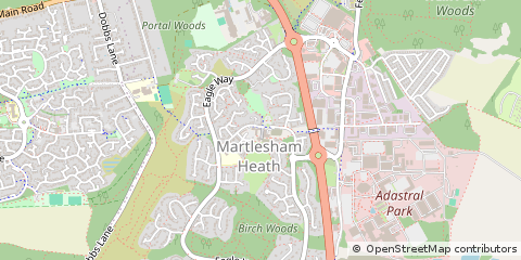 Map of Ipswich