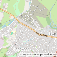 Map of Bournemouth, Dorset