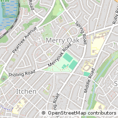 Map of Southampton