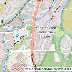 Map of Brierley Hill, West Midlands