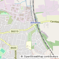 Map of Alfreton