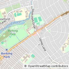 Map of Barking, Essex