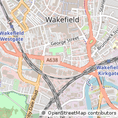 Map of West Yorkshire
