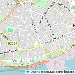 Map of Ramsgate, Kent