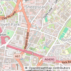 Map of Leeds