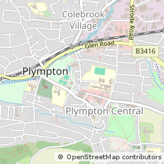 Map of Plymouth, Devon