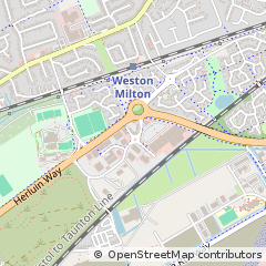 Map of Weston-Super-Mare, Somerset