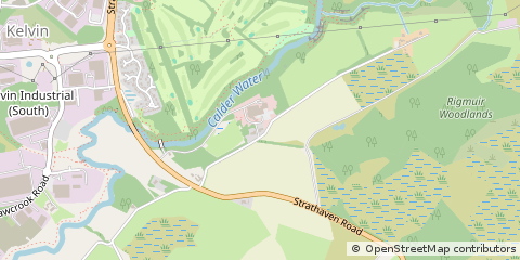 Map of East Kilbride