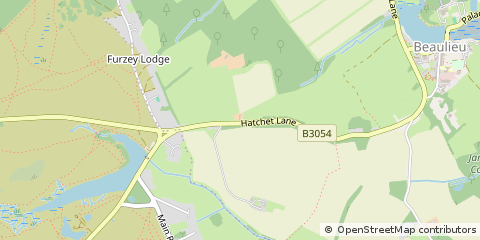 Map of Brockenhurst