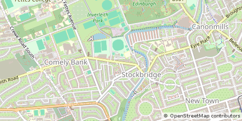 Map of Edinburgh
