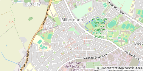 Map of Nottingham