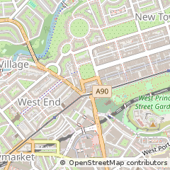 Map of Edinburgh