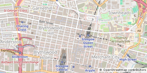 Map of Glasgow