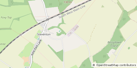Map of Basingstoke, Hampshire