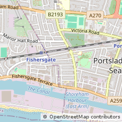 Map of Brighton, East Sussex