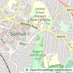 Map of Solihull