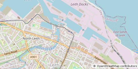 Map of Edinburgh