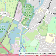 Map of West Drayton, Middlesex