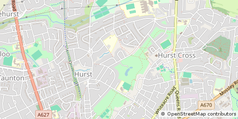Map of Ashton-Under-Lyne