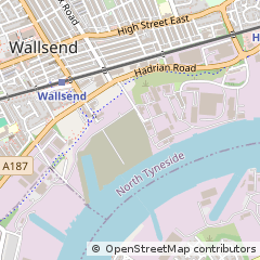 Map of Wallsend