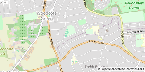 Map of Purley
