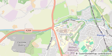 Map of Penryn