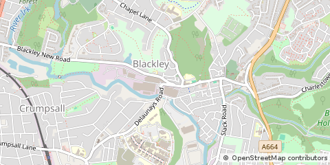 Map of Manchester