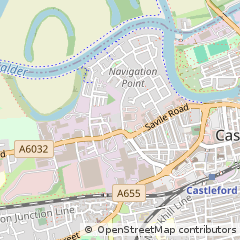 Map of West Yorkshire