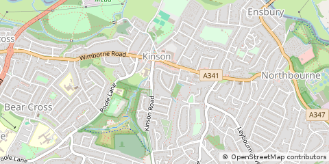 Map of Bournemouth