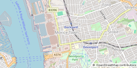 Map of Devon