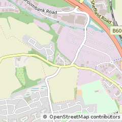 Map of Chesterfield, Derbyshire