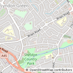 Map of Birmingham