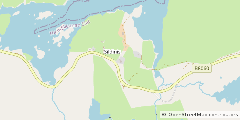 Map of Isle of Lewis