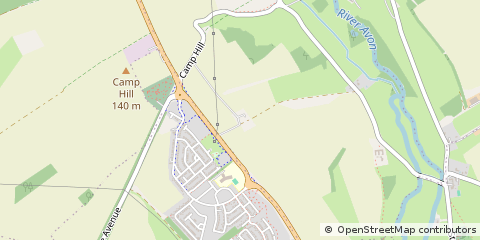 Map of Salisbury, Wiltshire