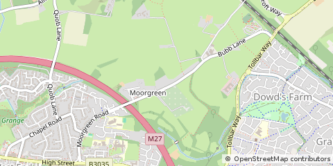 Map of Southampton