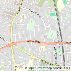 Map of Leicester