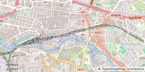 Map of Leeds