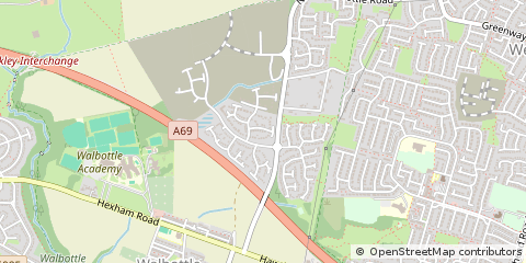 Map of Newcastle Upon Tyne
