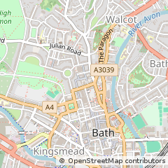 Map of Bath