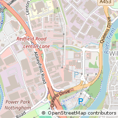 Map of Nottingham