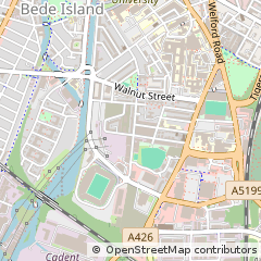 Map of Leicester